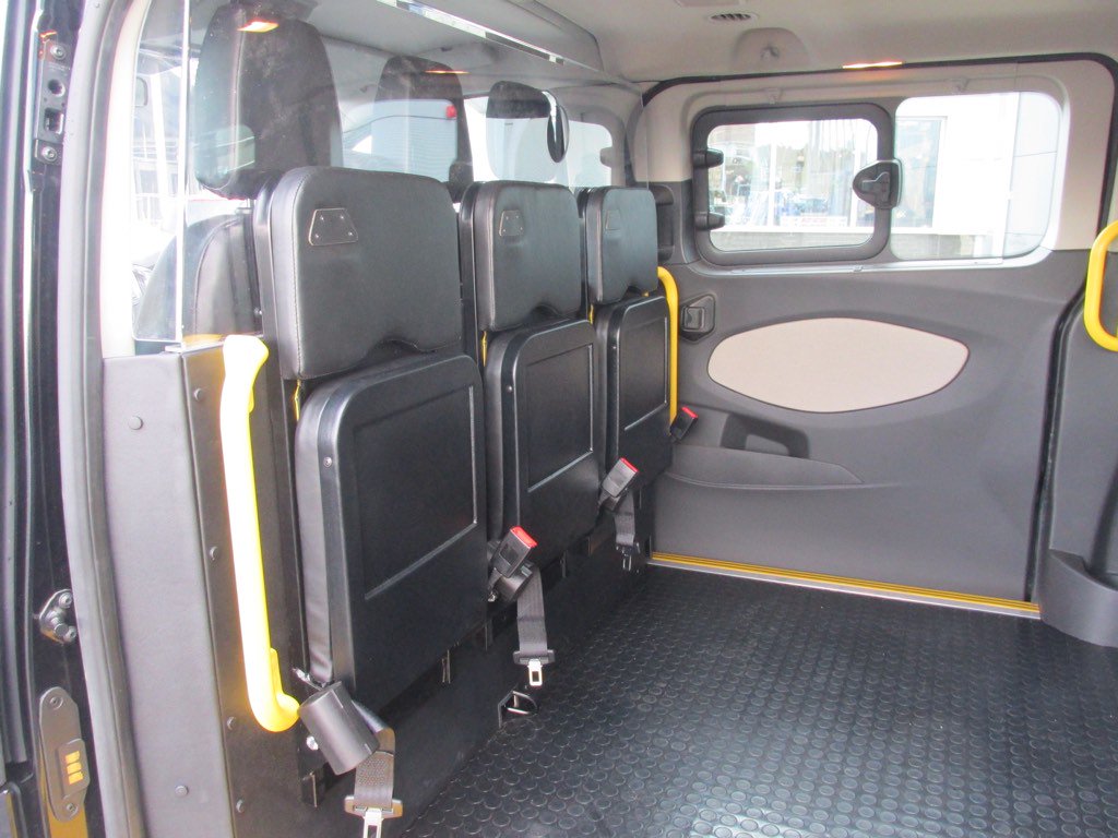 Fordvanstaxis's tweet image. The New Ford Custom Tourneo Taxi from Benfield Ford handed over to Mr Barry Winter. Prices from £29495.00
