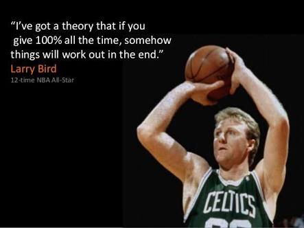 One from the boss. Happy Birthday Larry Bird!     