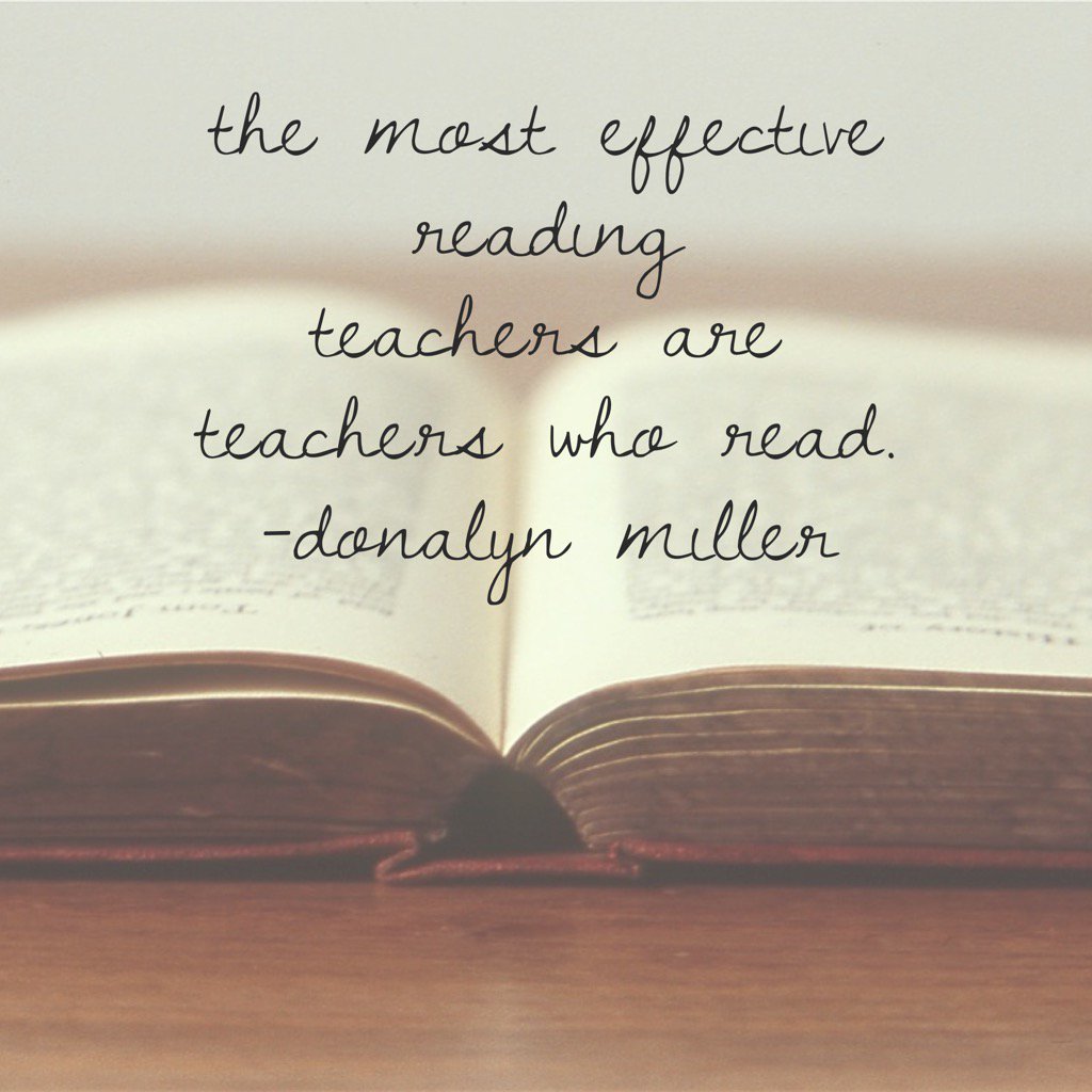 My #CelebrateMonday was hearing @donalynbooks talk about BOOKS.  It's clear she reads.  A lot.  #IWantToBeLikeHer