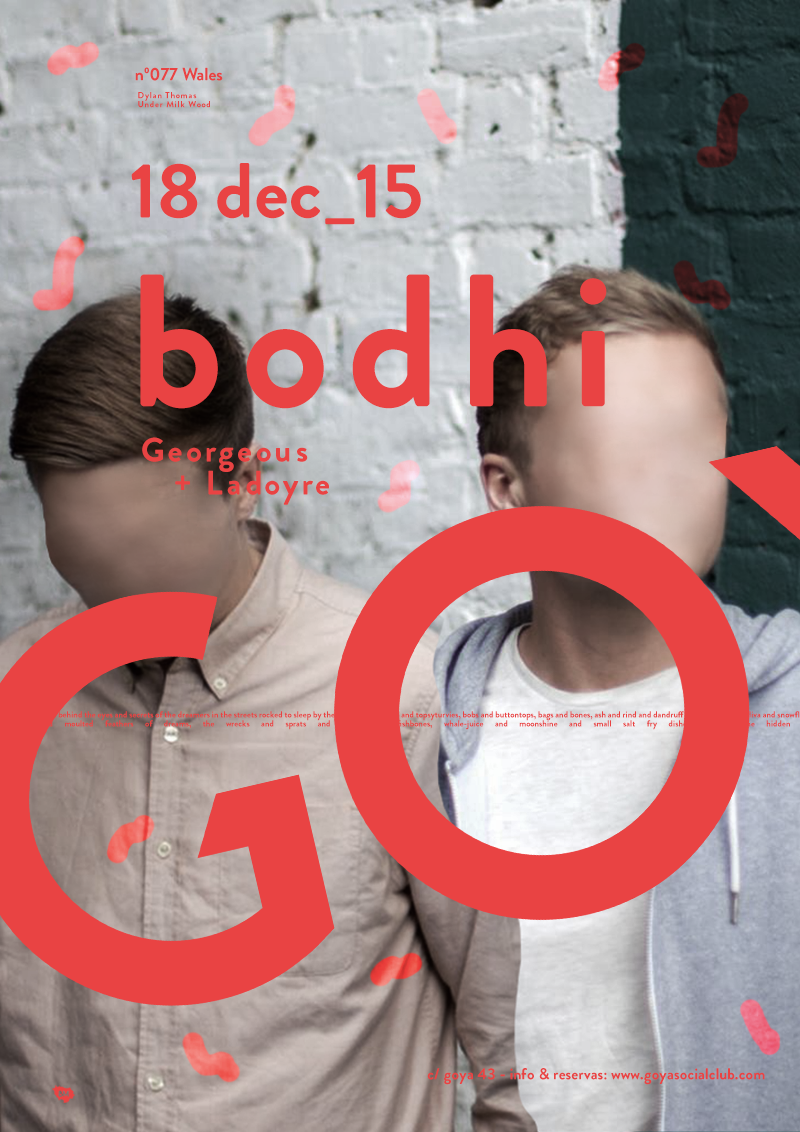 Just Announced: <a href="/Bodhi_music/">Bodhi</a> in Madrid at GSC for the First Time in Madrid Friday 18th of December!!