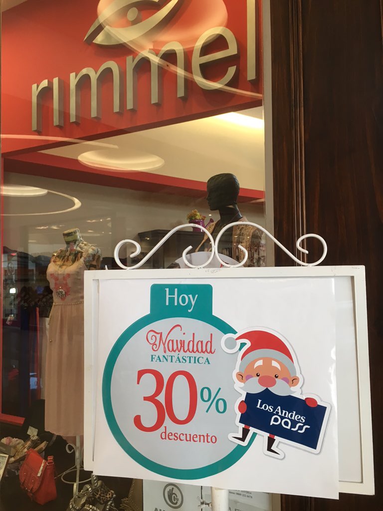 LosAndesPass's tweet photo. 30% Descuento con @LosAndesPass #NavidadFantastica @cientoypiquismo en la @labarracamall  @vivilaexperiencia https://t.co/no0yeMPuEk