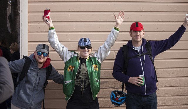 Yep, fun was had at the Global Fat Bike day!  <a href="/WalzCaps/">Walz Caps</a>