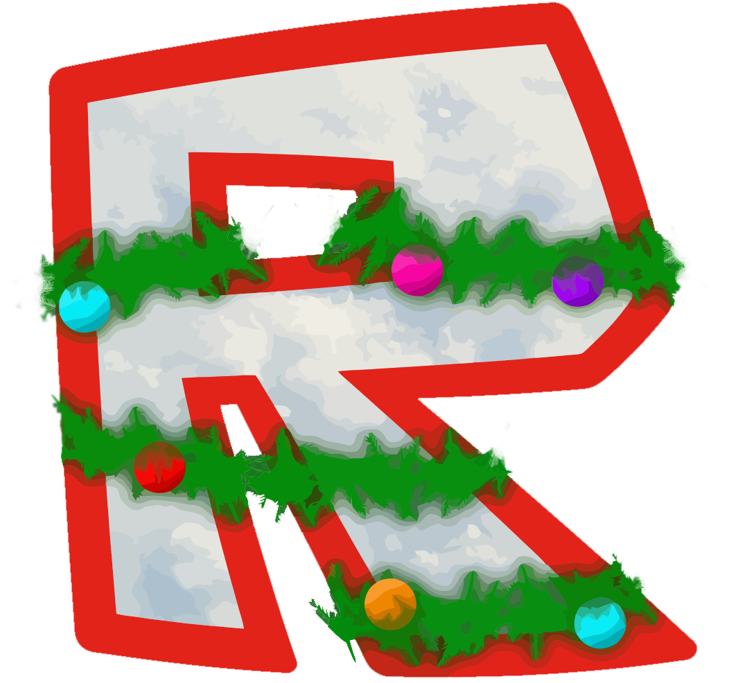 Domiscius On Twitter Made A Quick Roblox Roblox Christmas Logo