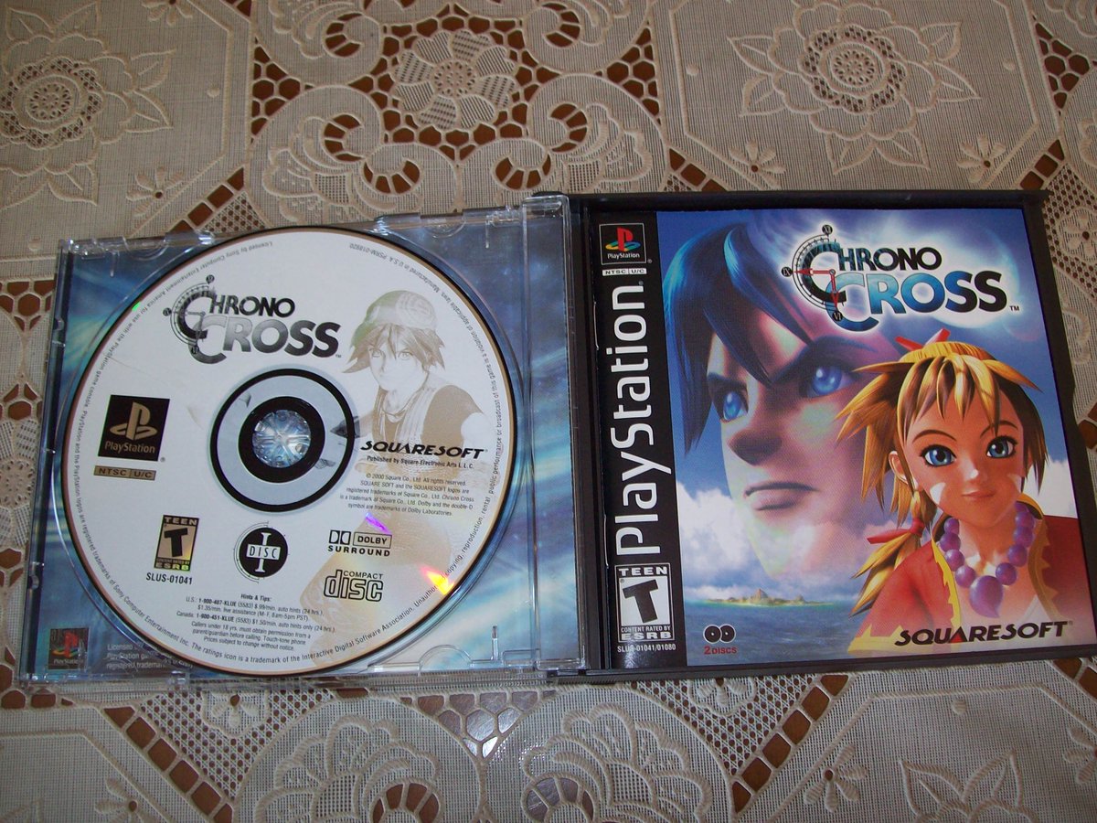 Saretto77's tweet photo. #chronocross  #SquareSoft black label prima stampa https://t.co/SyAXQSsKta on sale visit my fanpage facebook. https://t.co/FLyq4AbyaA
