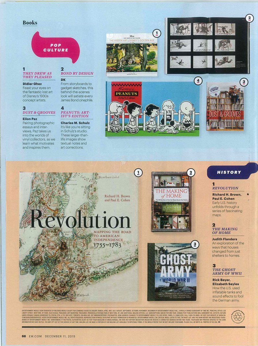 GhostArmy23's tweet image. Thanks @EW for selecting The Ghost Army book as one of your 2015 holiday gift picks! #wwii #holidaybooks