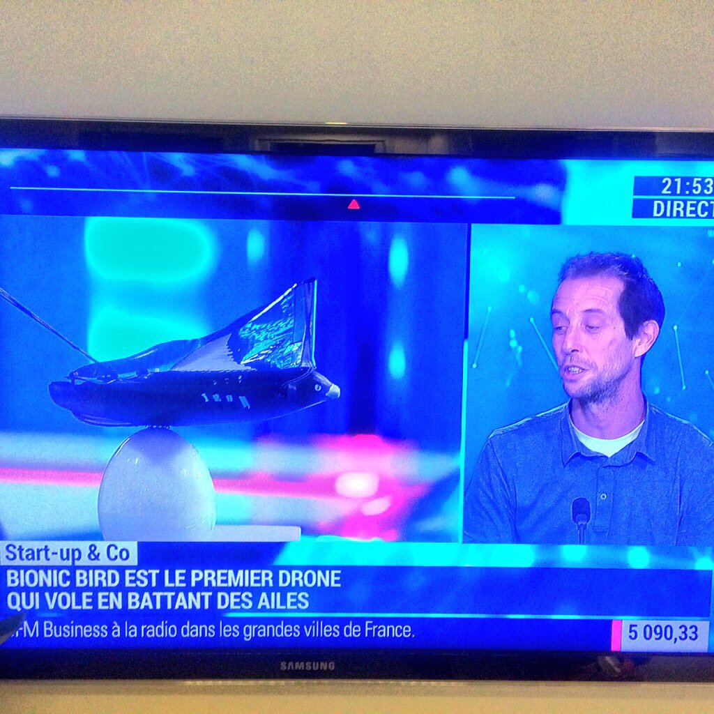 mybionicbird's tweet image. Sur BFM BUSINESS ce soir ! #tech&amp;amp;co @bfmbusiness #bionicbird #marczeller