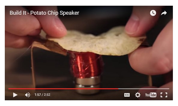 CakewalkInc's tweet photo. Have you already maxed out your budget on audio equipment? Try this potato chip speaker: https://t.co/WJoOJBvCUo https://t.co/F9hbHkjFrE