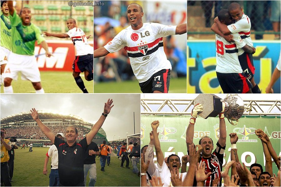 07/12/2008 - Há 7 anos, o São Paulo vencia o Goiás por 1x0, conquistando seu 6º Brasileirão (o 3º consecutivo)