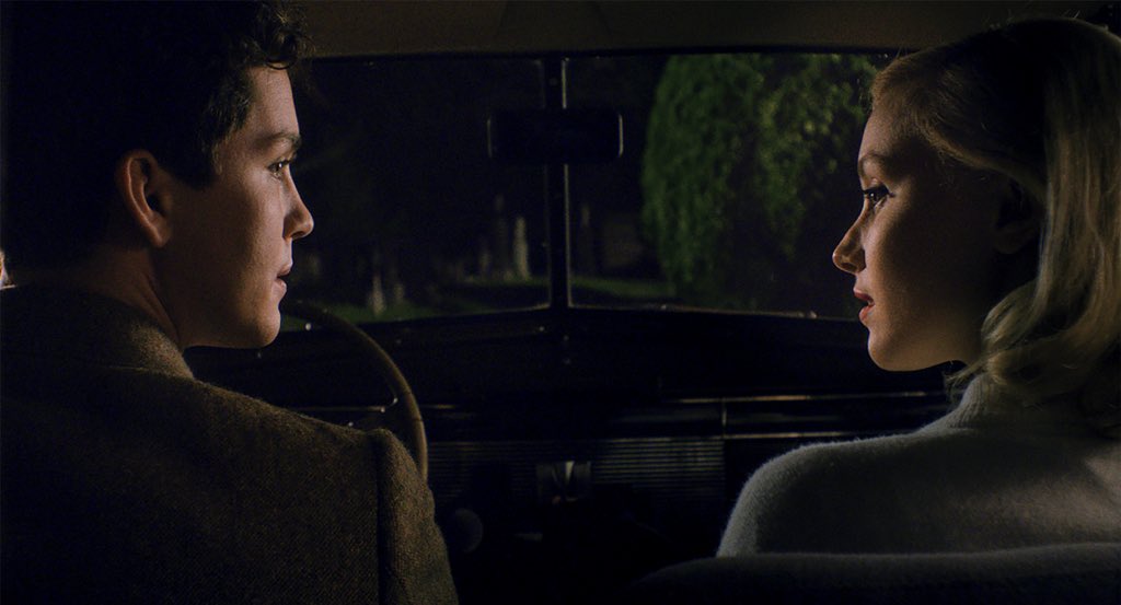 LermanUpdate's tweet photo. Here’s the first official still from James Schamus film ‘Indignation’, starring Logan Lerman &amp; Sarah Gadon. https://t.co/ogpITjEYQh