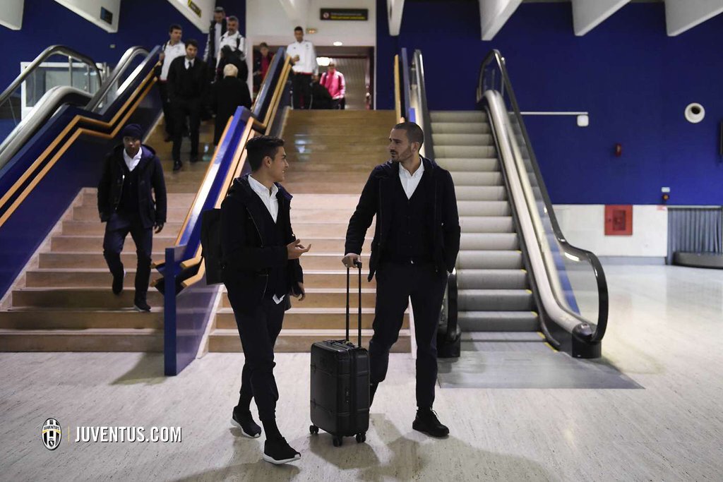 ¡La Juve está en Sevilla! #SevillaJuve #UCL