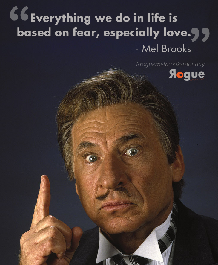 RogueProducer's tweet photo. Hello #mondaymotivation, we can always count on #RogueMelBrooksMonday to start the week off right. https://t.co/W1ok2TKHnH