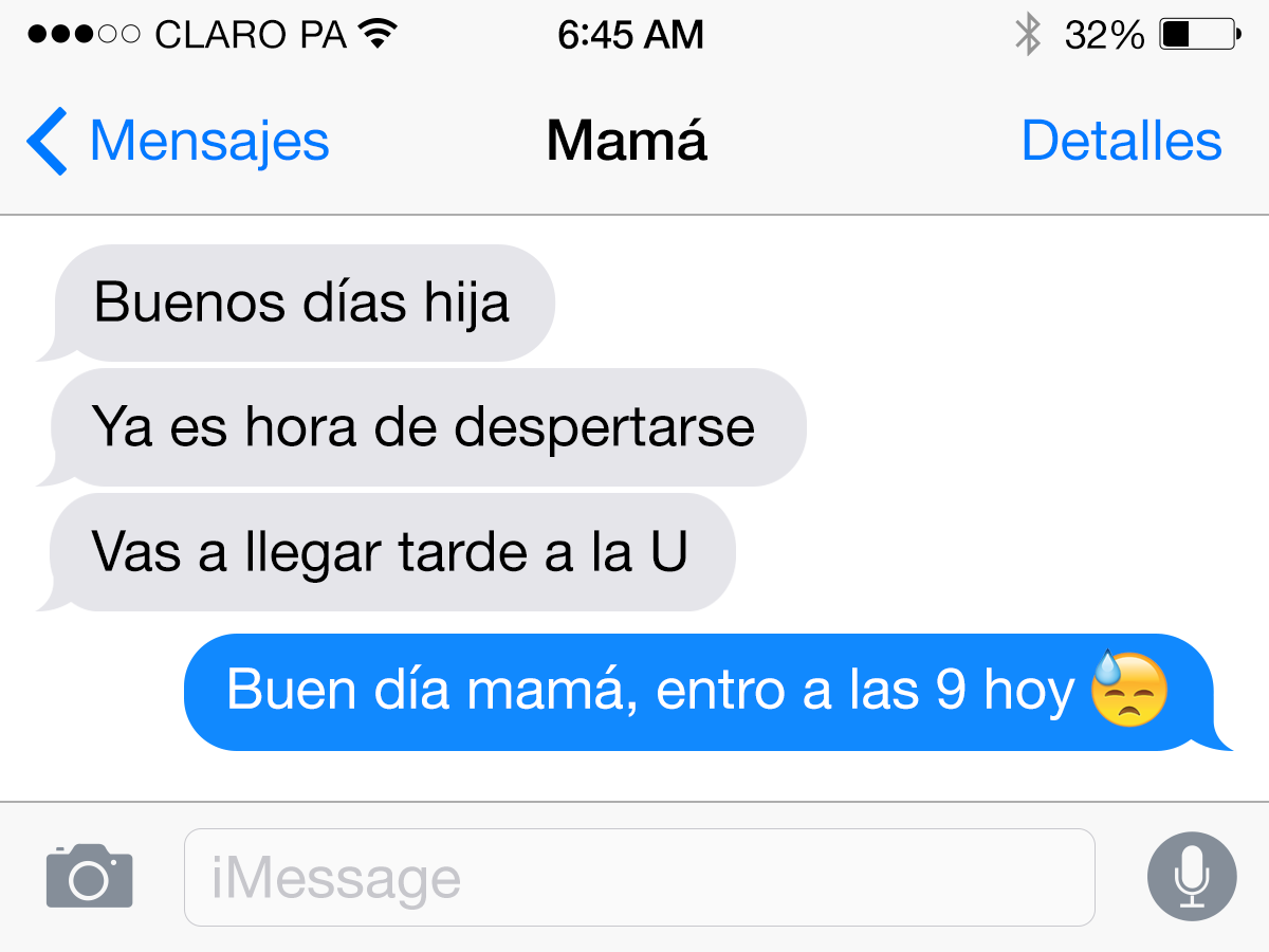 ClaroPanama's tweet photo. Mamá es mejor que mi iPhone: Nunca se le acaba la batería y suena a la hora 😳 #MamaSoloHayUna https://t.co/YDEiZR9zuE