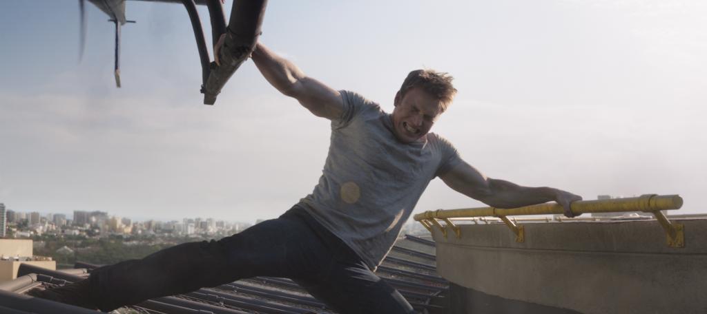 Marvel's tweet photo. Cap tests his limits in new images from @CaptainAmerica #CivilWar, in theaters May 6! https://t.co/adoWodsF3n https://t.co/OIeYvYtaVp