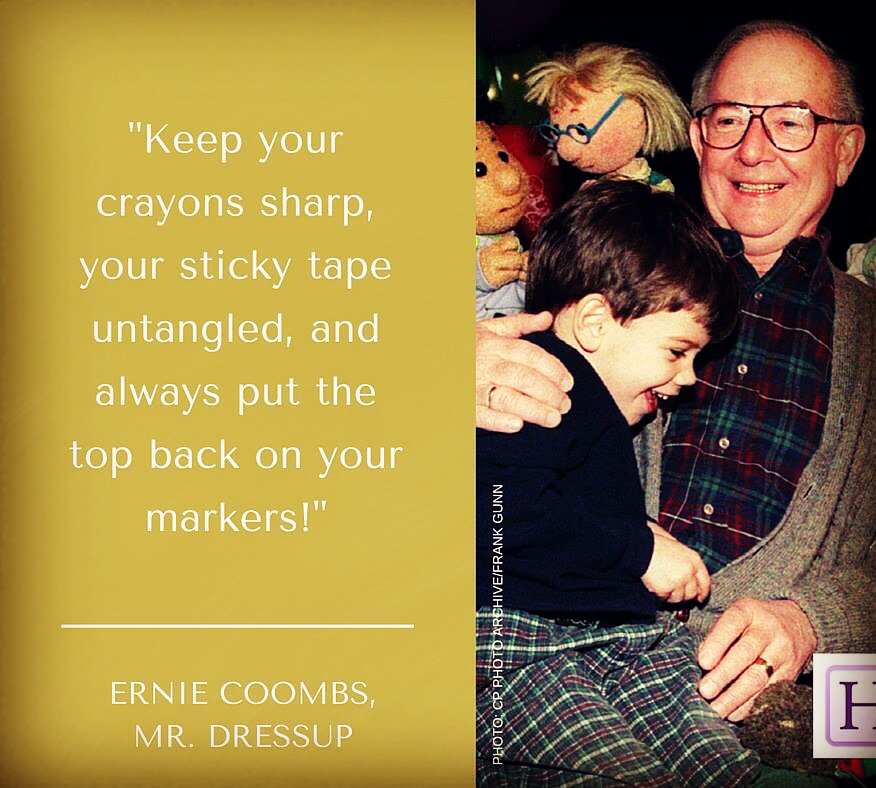 The man that taught us that it was ok to be silly, #StayWeird and #StayCreative #StayHuman #CreativeHumans #Ch.