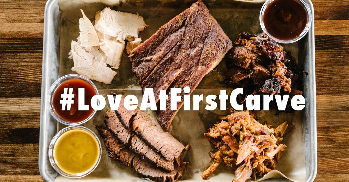 CarveBarbecue's tweet photo. Snap a picture of your delicious creation using #LoveAtFirstCarve and tag @CarveBarbecue for a chance to win big! https://t.co/6ypDlDw792