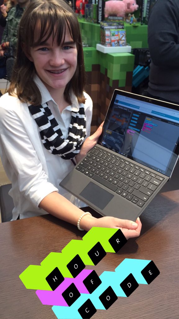 codeorg's tweet image. Use the #HourOfCode Snapchat filter – now live in NYC, Chicago, Los Angeles, Seattle!