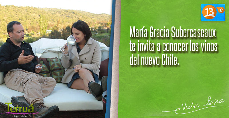 CANAL_13C's tweet photo. @mgsubercaseaux nos invita a conocer los vinos del nuevo Chile en @terruatv. Míralo aquí:
https://t.co/pFOydxYeUF https://t.co/Kbiq969zS6
