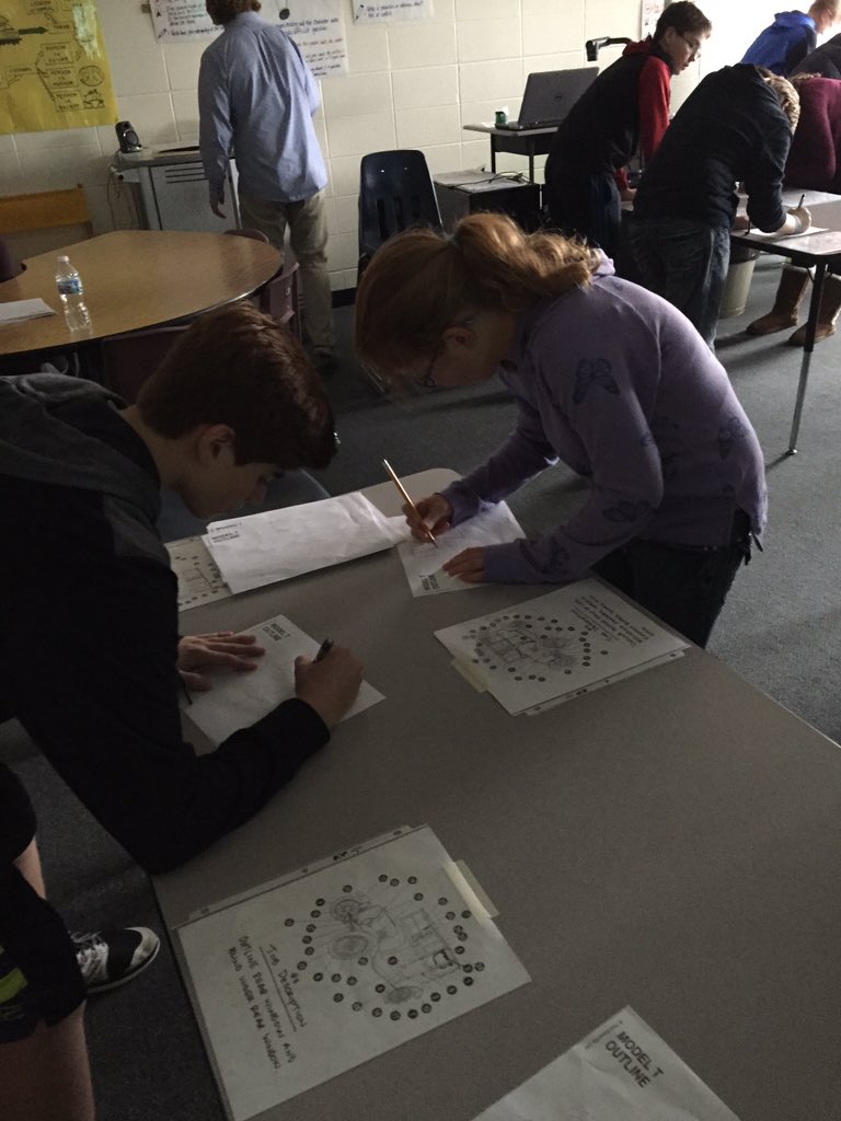 kpow100's tweet photo. 1920's Ford Factory  #handsonlearning #learningisfun @HBMBears @CrystalLakeSD47 https://t.co/QusRtwJ80C