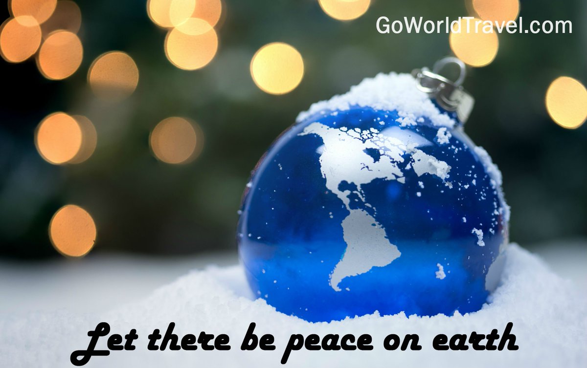 TravelWriting10's tweet photo. Our wish for the holidays this season. Yours too? #peace #travel https://t.co/zemV3Y3nBS