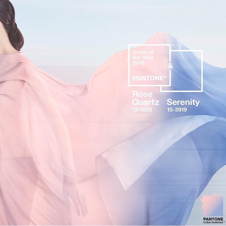 colormehannah's tweet photo. Hey @pantone great minds think alike. #RoseQuartz #Serenity #ColoroftheYear 2016 https://t.co/kx1RGxuvlt https://t.co/WbJ5xa0jIf