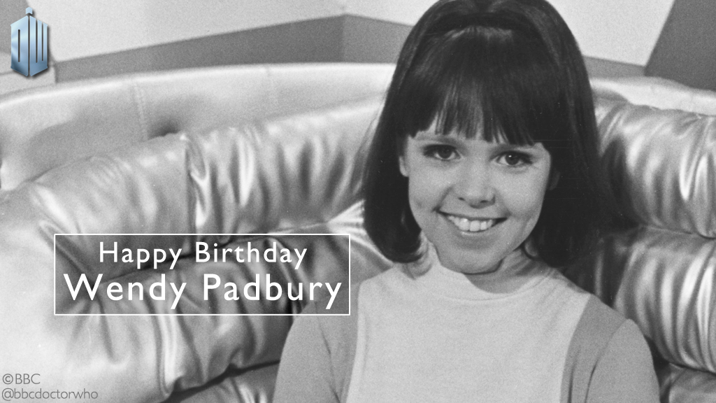 Bbcdoctorwho: Happy birthday to the wonderful Wendy Padbury! 