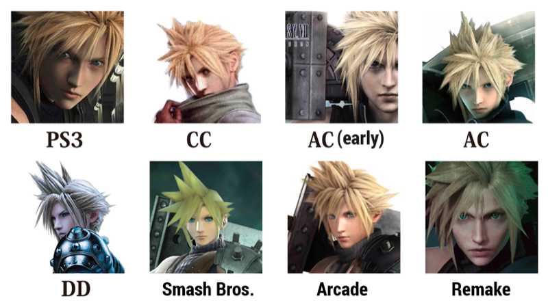 How Final Fantasy VII's Cloud Has Changed buff.ly/1IA9fQU
#gameart #FFVII
