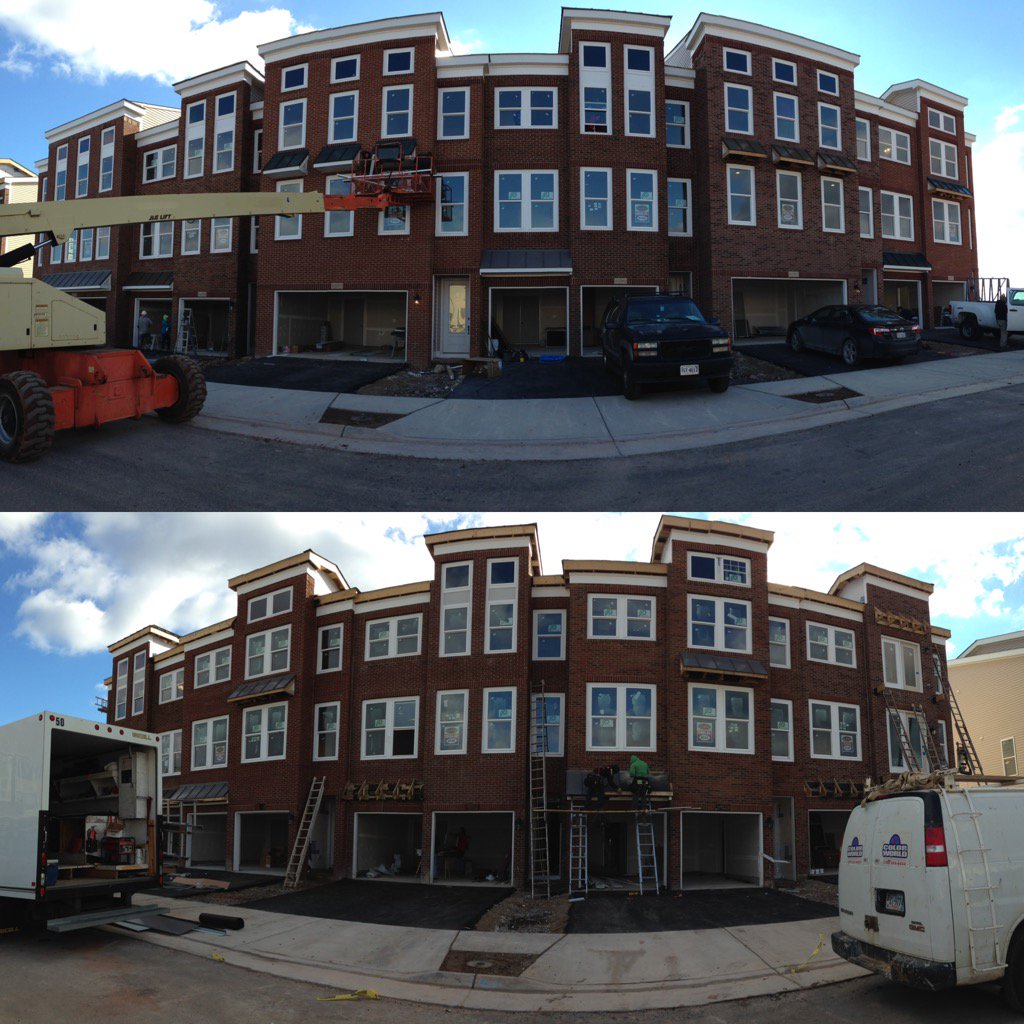 VMTownsend's tweet photo. 2 Dec. Delivery Buildings! #TownsendCollection #VMTownsend #Brambleton #VanMetreHomes #Build #RealEstate #Sold #Home https://t.co/KZ6myey9KX