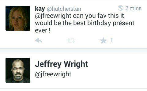 Happy Birthday Jeffrey Wright my best friend on here ! 