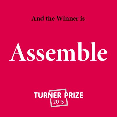 GlasgowTramway's tweet image. #TurnerPrize 2015.. The winner is assemble... Congratulations from #Glasgow
