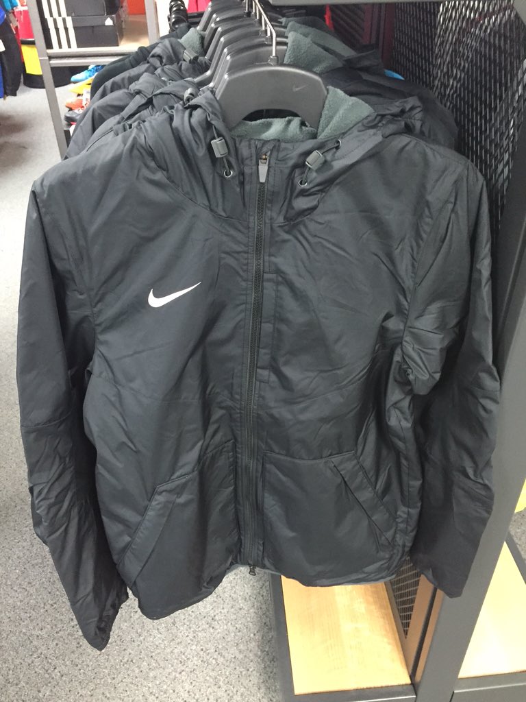 FarPostPDX's tweet photo. Just in: Nike Team Fall jacket with Storm-Fit technology perfect for training out in the wet and cold. #FarPostPDX https://t.co/xz4jqojzz8