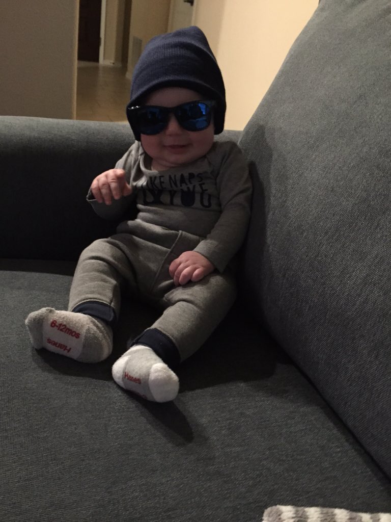 technclyblonde's tweet image. Little dude is a @TomSandoval1 look a like beanie and all!! #futuremodle #VanderpumpRules #mommylovesthatshow