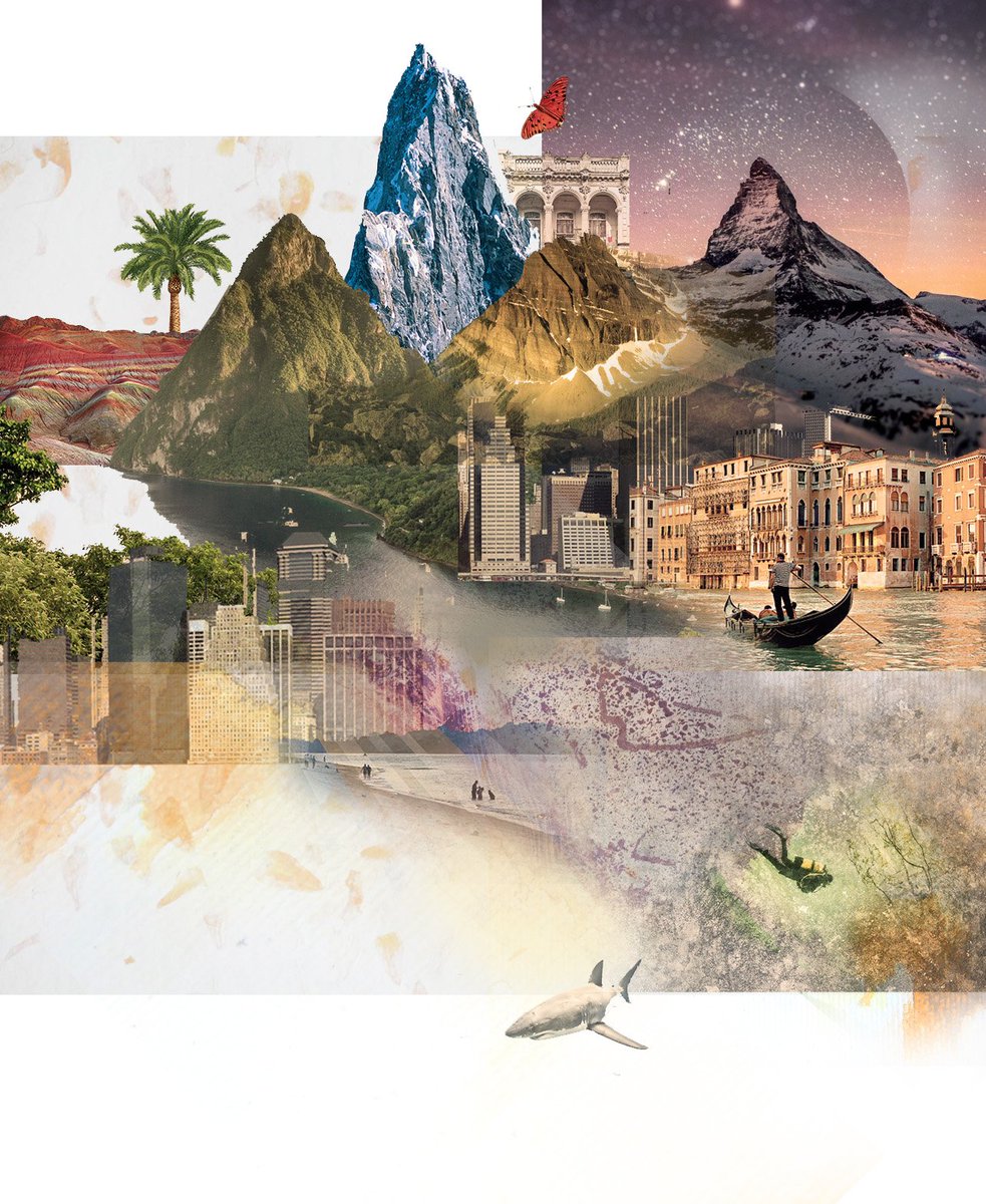 monday night collage session
