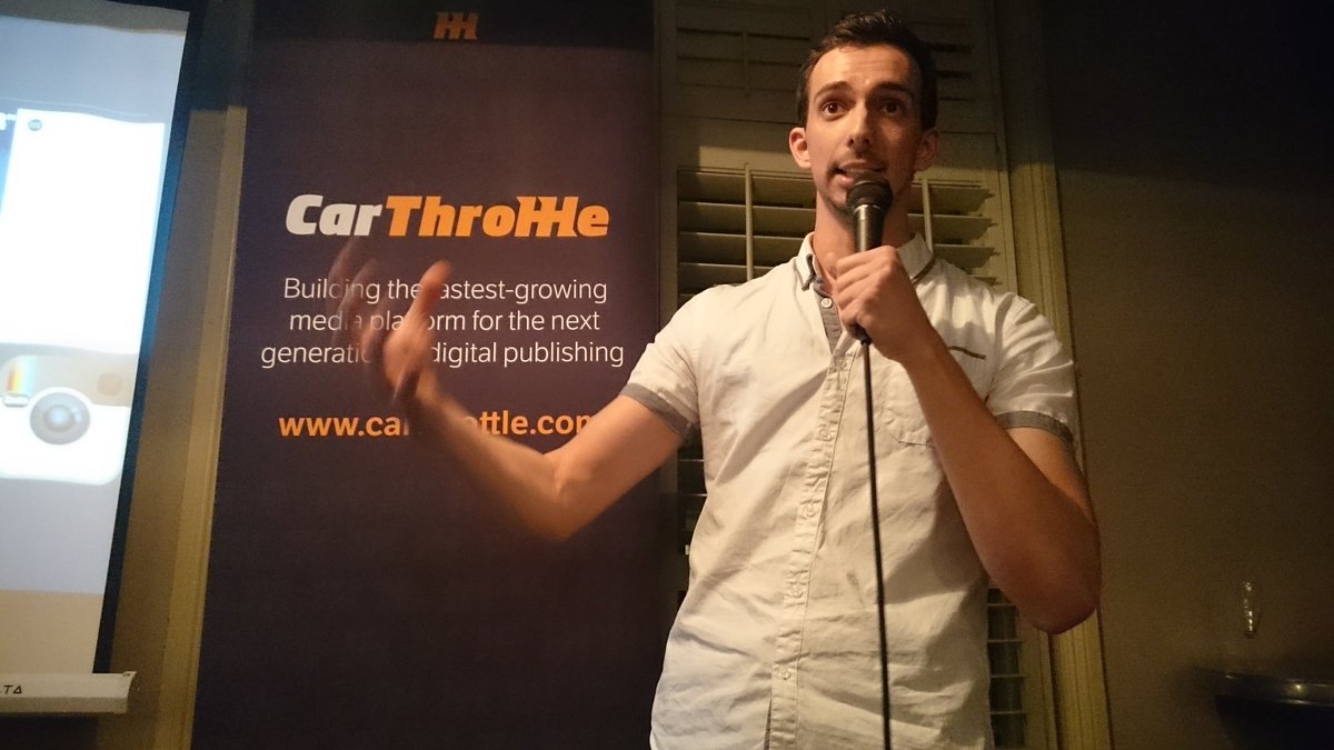 CarThrottle's tweet photo. "You want to create content you know users would be proud showing on their page" - @gszedlak at #CTWorkshop https://t.co/nclKVn9KRV