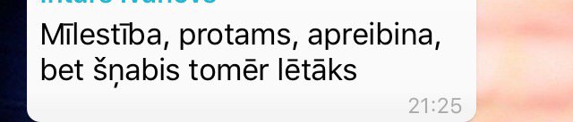 True , true ..