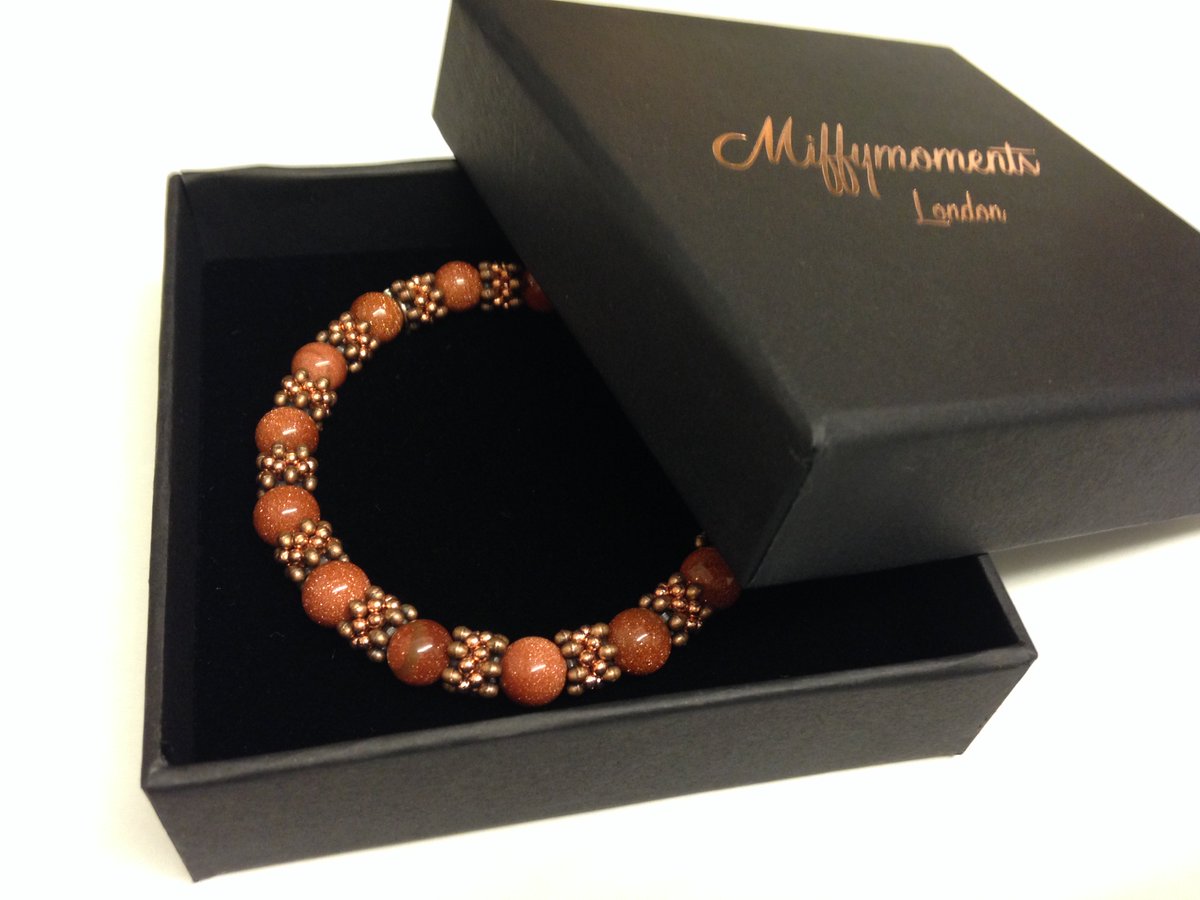 Miffymoments's tweet photo. The Goldstone beads represent #Ambition -Felt appropriate for Triforce Short Film Festival 2015. #Beadz2Beatz :) https://t.co/OEaUDxKzxz