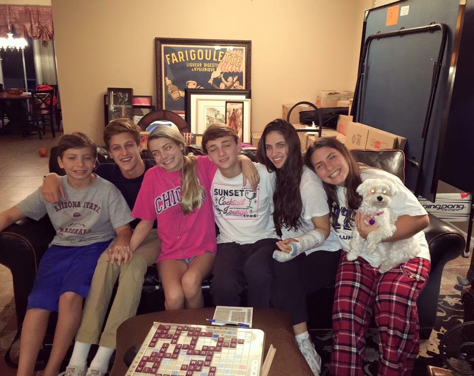 Spent the first night of Chanukah with my family❤️ As you can tell from the background we are preparing to move.