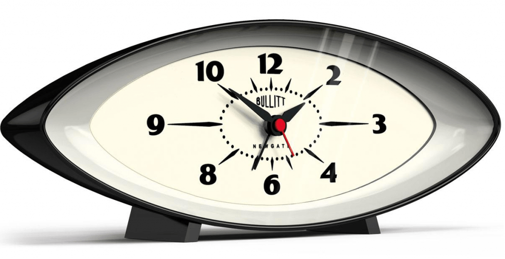 dapperguide's tweet photo. Bullit @Newgateclocks Space Age 1960s Alarm Clock #clocks #watches @atomretro https://t.co/V6oLB59B5n https://t.co/j5ouUD0Jqv
