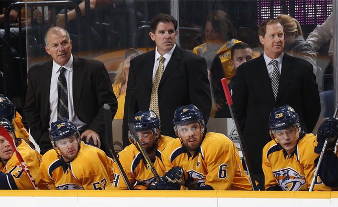 Big happy birthday shoutout to Preds\ head coach Peter Laviolette! 