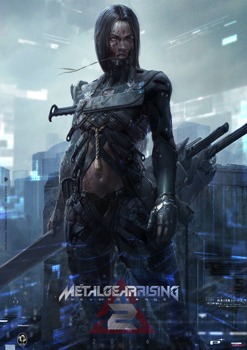 Metal gear solid Revengeance 2 made by artstation. #artstation #konami  #kojima #metalgearsolid #revengence