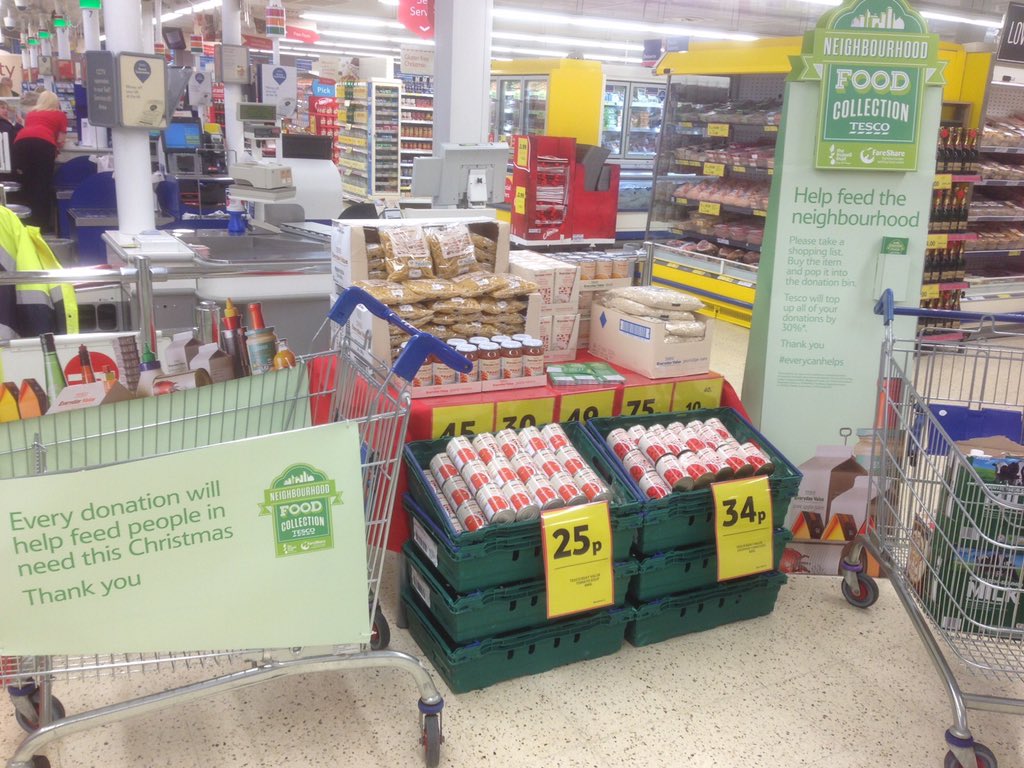 tescosoutham's tweet photo. An amazing 140 trays of food collected in @tescosoutham.. Thank you to everyone who donated..👍🏻 https://t.co/HE80cNSTdj
