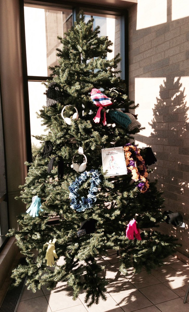 Help us decorate our Christmas Tree of Warmth with new gloves, scarves and hats to keep kids warm this winter.