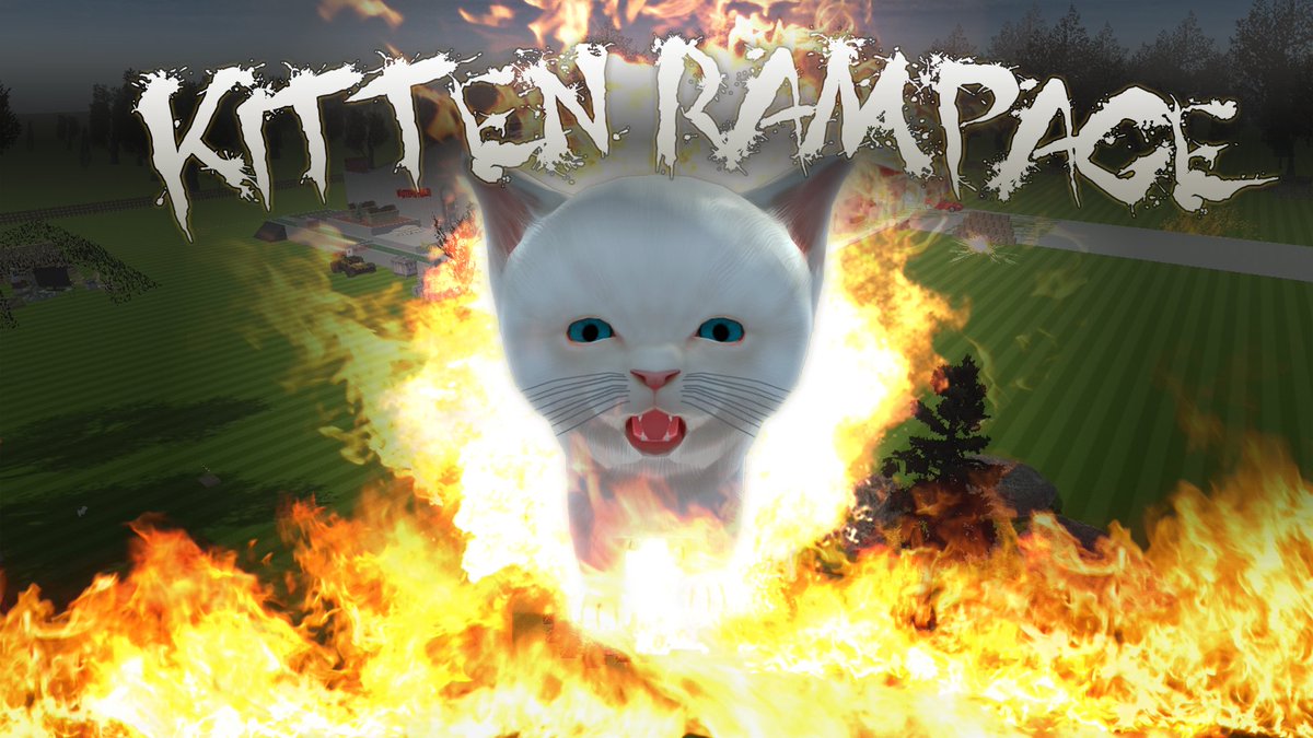 KittenRampage's tweet photo. Kitten Rampage is alive! Check it out on Steam! https://t.co/sGR3dpShkO #kittenrampage #gamedev #indiedev #steam https://t.co/XaFYiCY86p