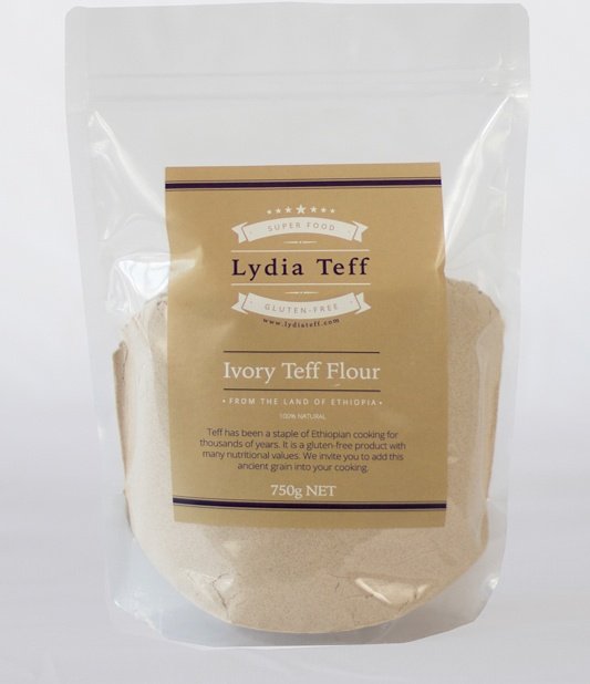 LydiaTeff's tweet photo. #teff contains #vitaminc &amp; is strange to have in grains. Pictured is our popular #Ivoryteff flour. #lydiareff ☺ https://t.co/pxEh21OHZn