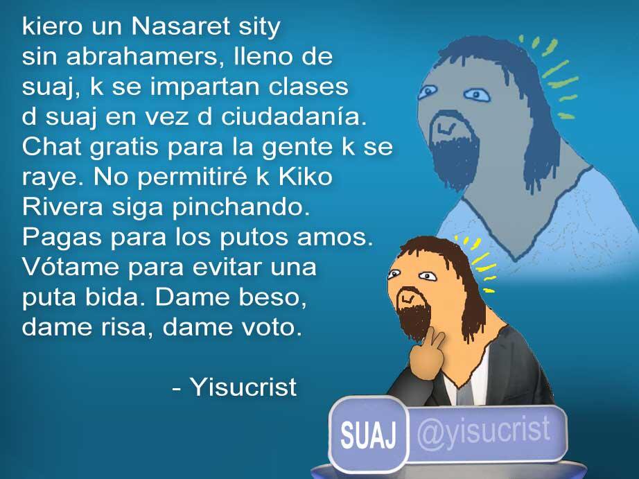 yisucrist's tweet photo. 1 rt = 1 voto para mi partido político https://t.co/DzkGgseXd2