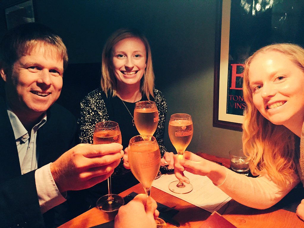 LouiseCommon22's tweet photo. Great night FINALLY toasting our @oilandgasuk award win at the @Tippling_House with the @activitymix team! https://t.co/cjWhc0JRh7