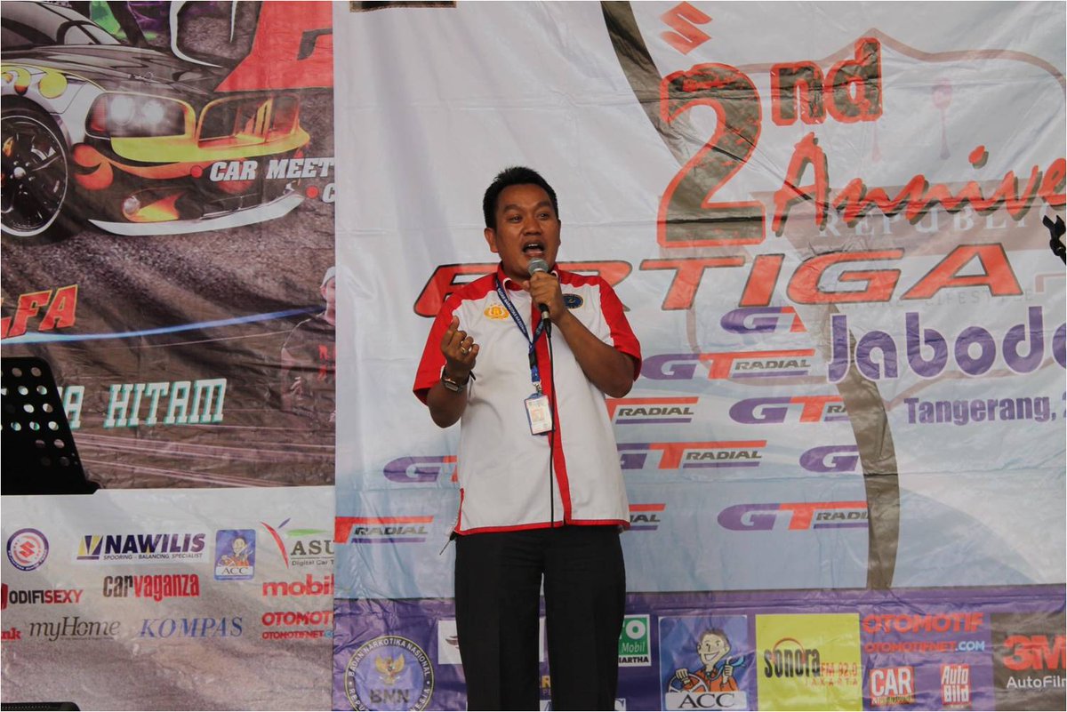 ertigamania's tweet photo. Sosialiasi Anti Narkoba oleh BNN di acara 2nd anniversary @ertigamania  di Eat Republik tgl 29/11/2015 https://t.co/gxcgUW0tds