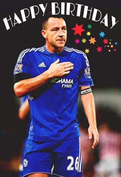 Happy birthday to Captain John Terry   