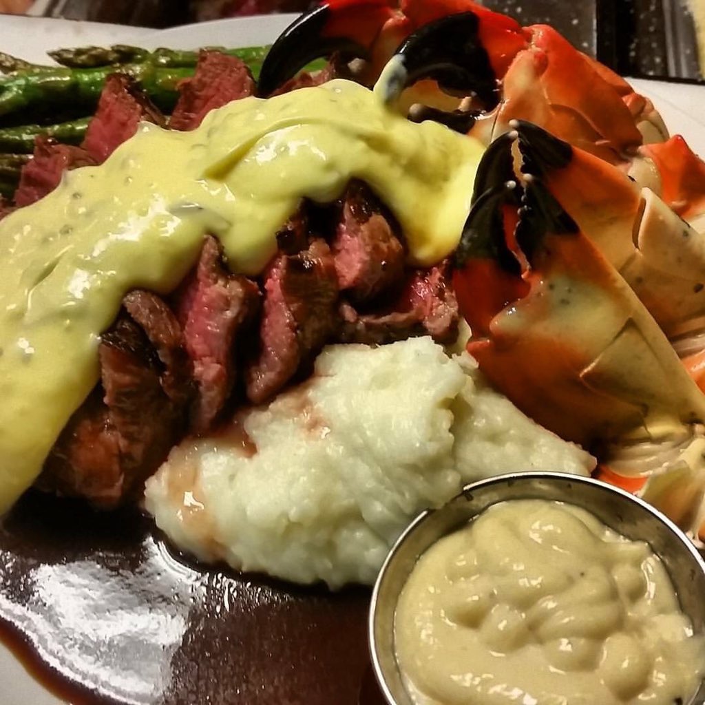 Filet &amp; Stone Crab with Potato Puree..#foodies #naplesfl #Num <a href="/ChefDavidLani/">David Lani</a>