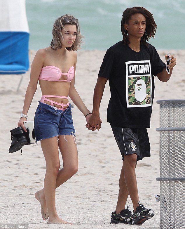 Who is Jaden Smith's girlfriend?