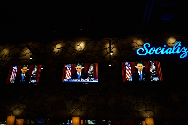 #Obama's third #presidentialaddress from the #OvalOffice seen from Grande Prairie, Ab